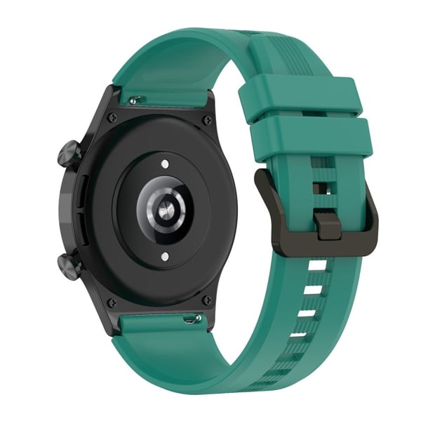 Honor Watch GS 4 Pehmeä silikoninen kellohihna 22mm korvaava kellonauha - Tummanvihreä