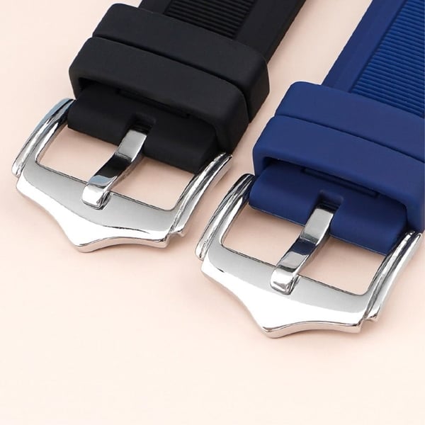Apple Watch Series 41mm - 40mm - 38mm Silikonklokkearmbånd Justerbart Armbånd - Militærgrønn