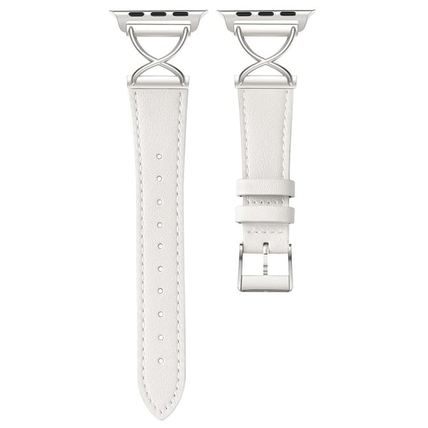 Apple Watch Series 49mm - 45mm - 44mm - 42mm erstatningsrem (galvanisert spenne) - Aprikos