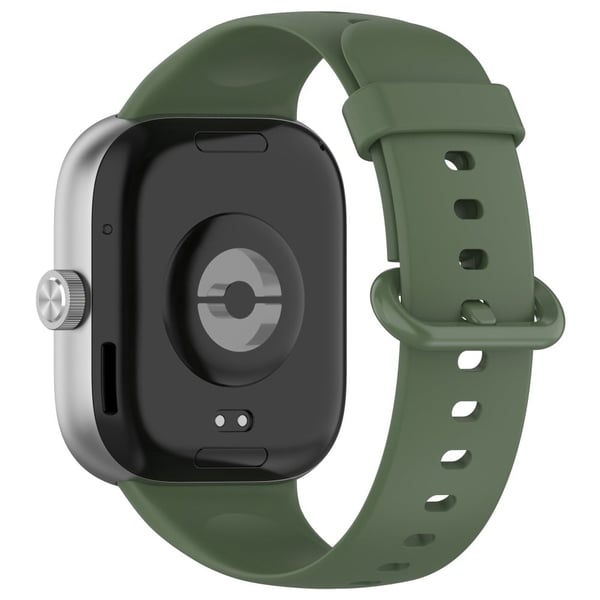 Urrem Xiaomi Redmi Watch 4 Blød silikone Smartwatch Armbåndsrem - Mørkegrøn