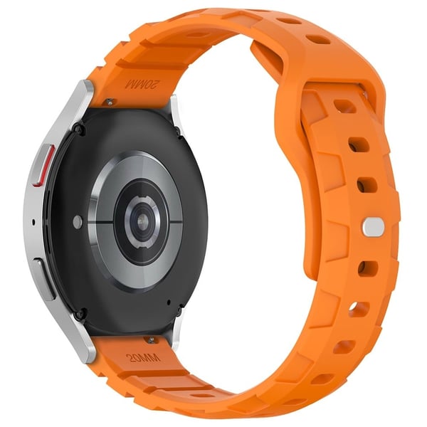 Huawei Watch GT 3 42 mm / GT 3 Pro 43 mm silikonarmband 20 mm Armour Watch Strap Replacement - Orange