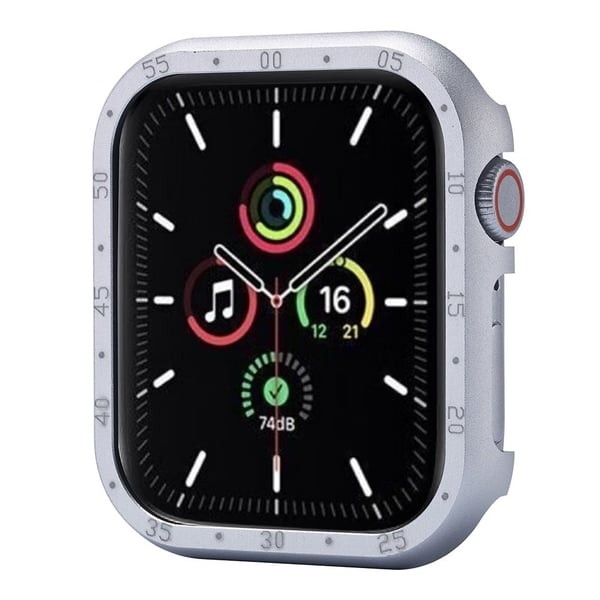 Apple Watch Series 3 / 2 / 1 42mm katsella tapauksessa alumiiniseos ontto runko Dial Plate - Hopea Apple Watch Series 3 / 2 / 1 42mm katsella tapauksessa alumiiniseos ontto runko Dial Plate - Hopea