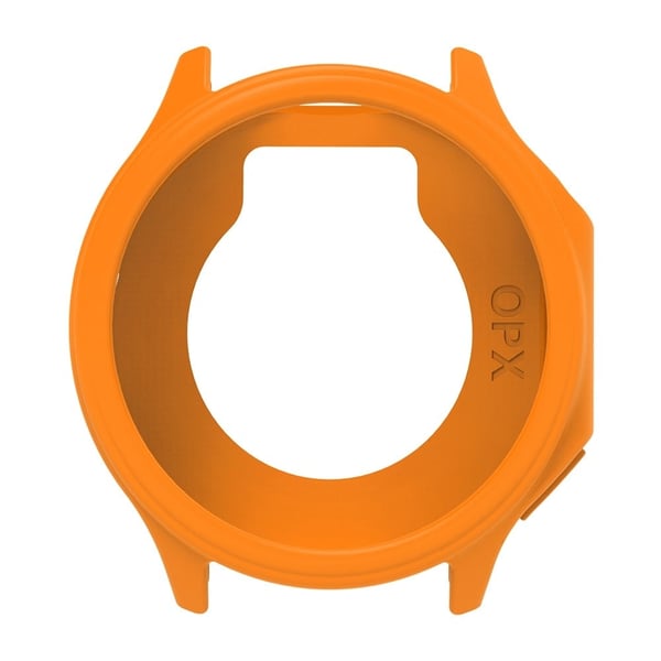 Oppo Watch X Frame Deksel Silikonbeskyttelsesveske Anti-Collision Smartwatch Edge Sleeve - Oransje