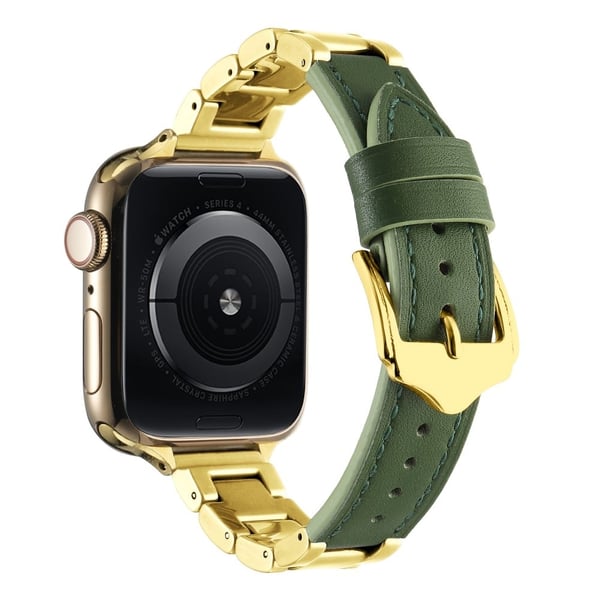Apple Watch Series 41mm - 40mm - 38mm keramisk urrem - Brun + Sort