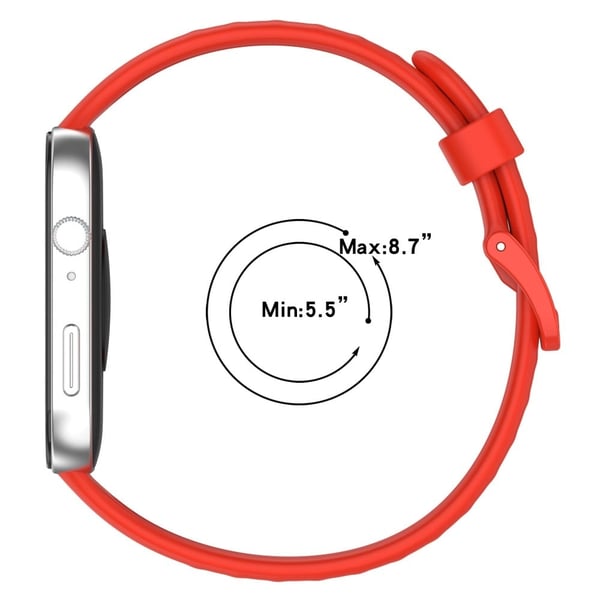 Huawei Watch Fit 3 Silikonrem Sportsklokkearmbånd Erstatning - Elfenbenshvit