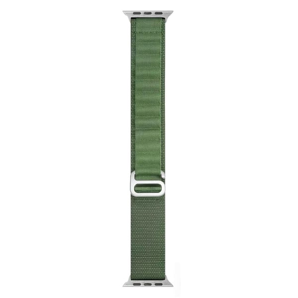AHASTYLE WG97 Apple Watch Series 1 2 3 38mm / Series 4 5 6 SE SE (2022) SE (2023) 40mm / 7 8 9 41mm Flettet nylonrem - Grøn