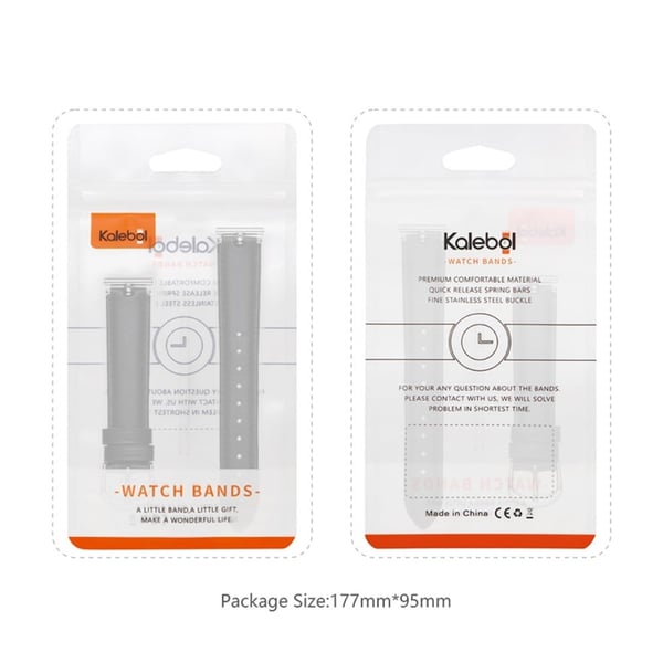 KALEBOL Apple Watch Series 41mm - 40mm - 38mm urrem i ægte okselæder - Solbrun / Sølvspænde