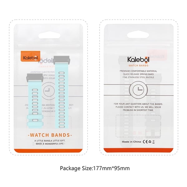 KALEBOL KLB-SSSCGJ-001 Garmin Fenix 6X / Fenix 7X / Instinct 2X Smart Watch Band QuickFit 26mm Strap - Lime + Sort