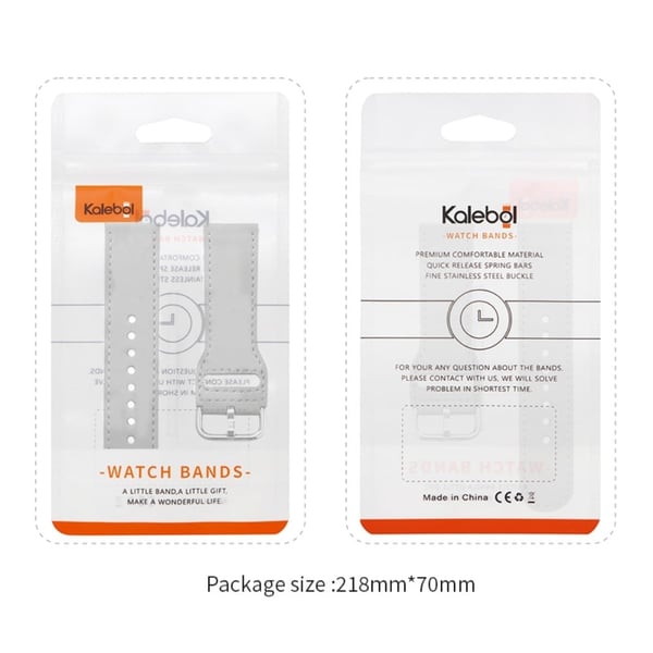 KALEBOL KLB-KCPU-001 Apple Watch Series 49mm - 45mm - 44mm - 42mm Watch Band - Grå