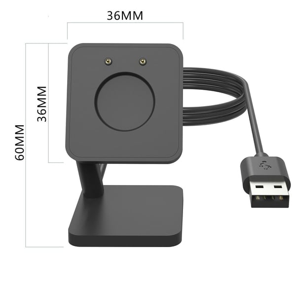 Honor Band 9 ladestativ med magnetisk adsorpsjon Smartklokklader med 1 m USB-kabel