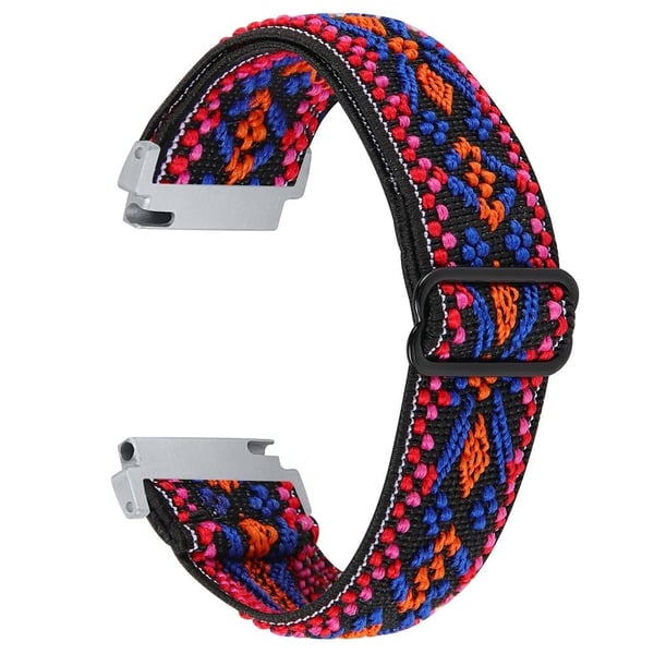 Verizon Gizmo Watch 3 Elastiskt armband i jacquardtyg som ersätter klockarmbandet - 54
