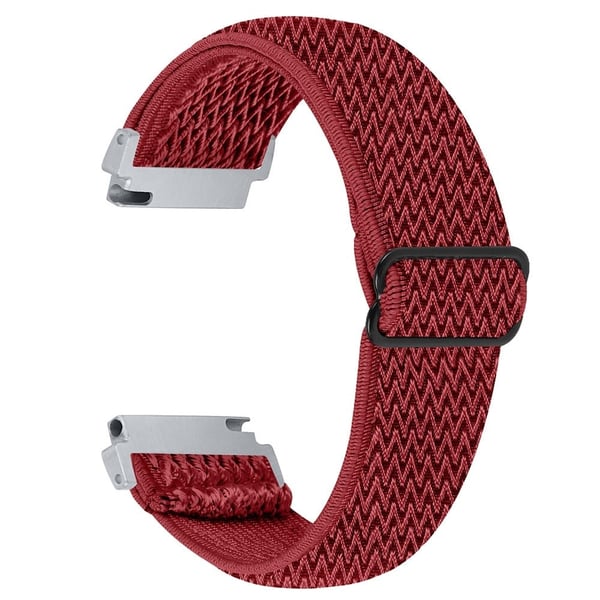 Gabb Watch 3 Vævet elastisk udskiftningsrem Justerbar håndledsrem - Rød Gabb Watch 3 Vævet elastisk udskiftningsrem Justerbar håndledsrem - Rød
