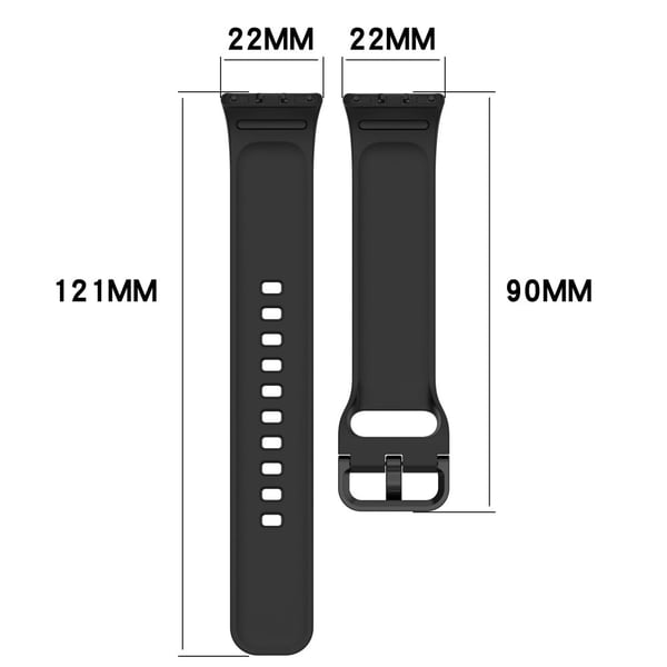 Samsung Galaxy Fit3 Fleksibel urrem Silikonearmbånd Håndledsarmbånd - Mørkegrå