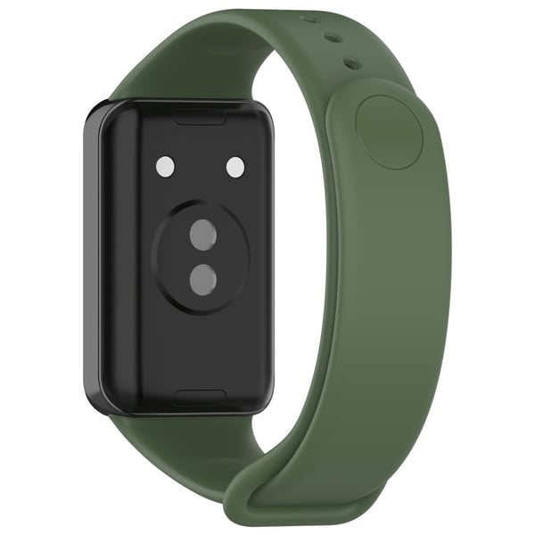 Honor Band 9 Watch Band Blød, fleksibel, justerbar håndledsrem - Mørkegrøn