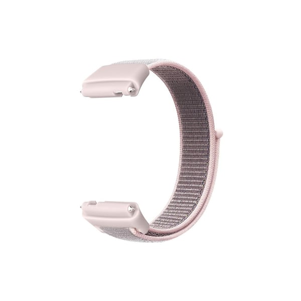 Xiaomi Redmi Watch 3 Lite / Watch 3 Active Nylon Watch Strap Loop Fastener Replacement Band - Rosa