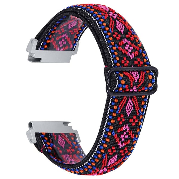 Verizon Gizmo Watch 3 Elastiskt nylonband med snyggt mönster Smartwatch-armband - Stil G