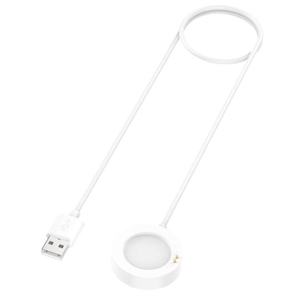 Xiaomi Watch 2 Pro S3 S2 H1 Magnetisk smartklokklader med 100 cm kabel - Hvit