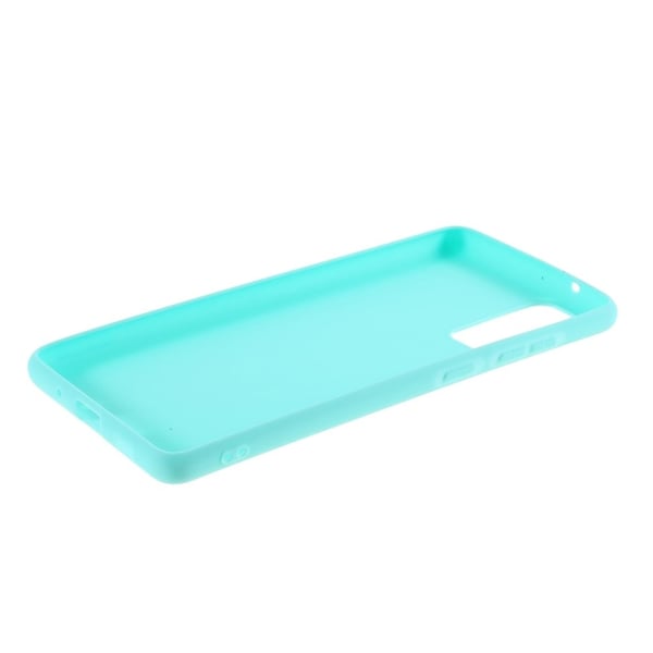 For Samsung Galaxy S20 FE 4G/5G/S20 Lite/S20 FE 2022 Mykt TPU matt overflatebelegg Slank telefonveske - Babyblå