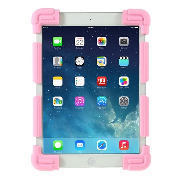Universell silikon fleksibel beskyttelsesveske for Lenovo Tab 4 8 / Xiaomi Mi Pad 4 - Rosa