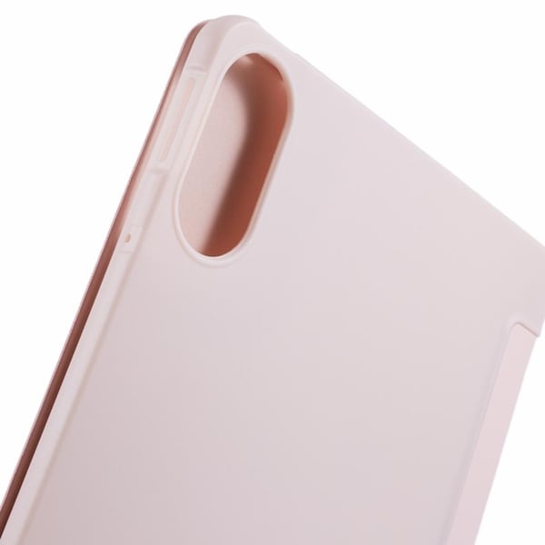For Xiaomi Redmi Pad Pro / Poco Pad Etui PU Lær + Silikon Tri-Fold Stand Pro / Poco Padtective Deksel - Rosa