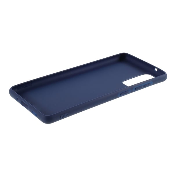 For Samsung Galaxy S20 FE 4G/5G/S20 Lite/S20 FE 2022 Mykt TPU matt overflatebelegg Slank telefonveske - Mørkeblå