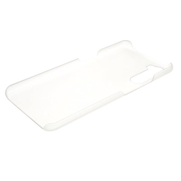 Gummibelagt hårdt PC-bagsideetui til OnePlus Nord - Transparent
