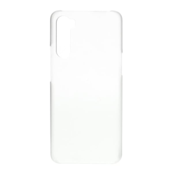 Gummibelagt hårdt PC-bagsideetui til OnePlus Nord - Transparent