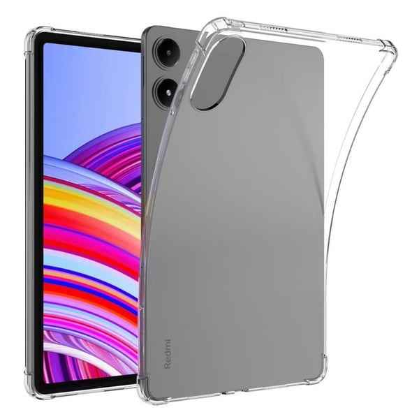 For Xiaomi Redmi Pad Pro / Poco Pad-etui Four Corner Pro / Poco Padtection Transparent TPU-deksel til nettbrett