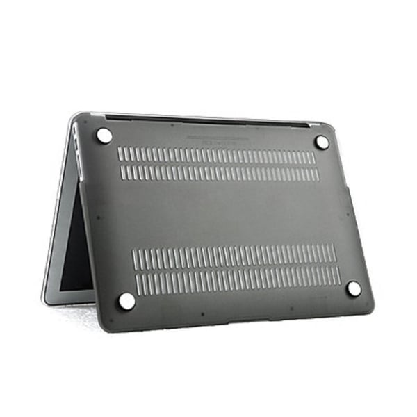Crystal Hard Case Fullt deksel i flere farger for Macbook Air 13.3 A1466/A1369 - Gjennomsiktig Grå