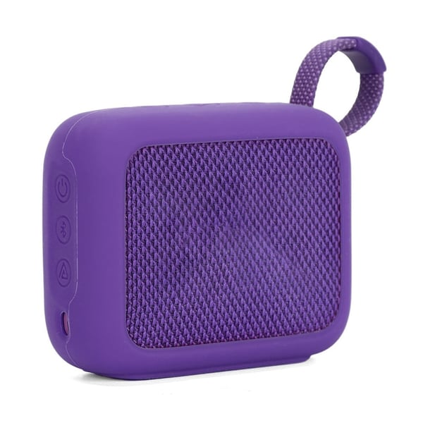 JBL Go 4 Bluetooth-kaiuttimelle Suojakotelo pehmeä silikonihylsy - Violetti
