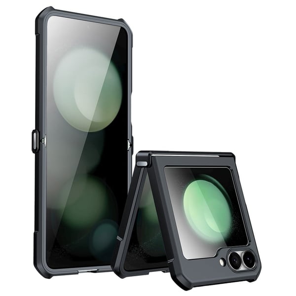 Støtsikkert hybriddeksel for Samsung Galaxy Z Flip6 - Transparent