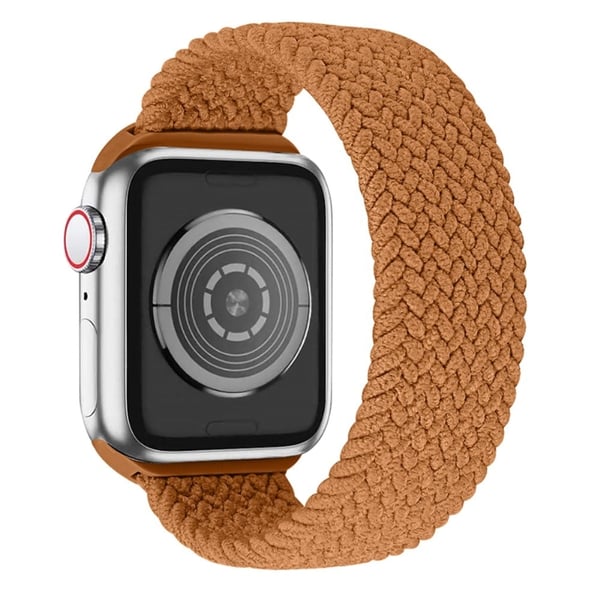 Apple Watch (45mm) joustava kellonhihna - Oranssi / Koko: S