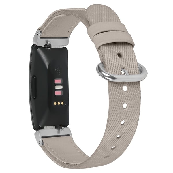 Fitbit Inspire / Inspire HR Justerbar nylonflettet klokkerem Erstatningsklokkerem - Kamel