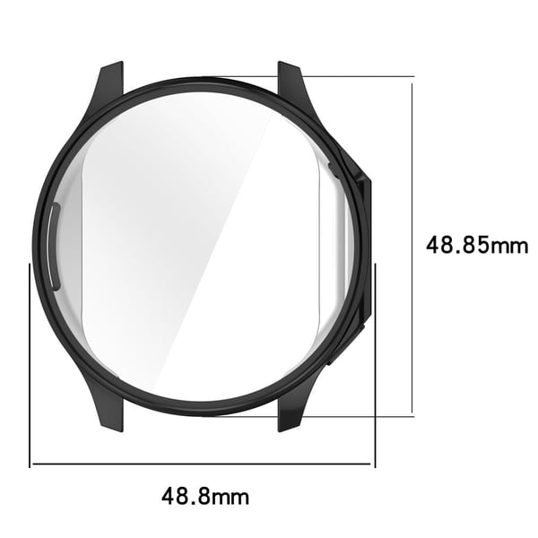 Oppo Watch X / OnePlus Watch 2 Galvanisering av fleksibelt deksel med full dekning Watch Case - Sølv