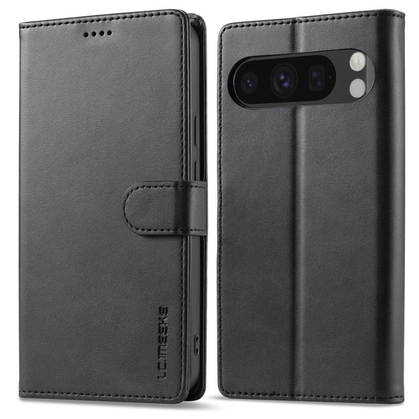 LC.IMEEKE Google Pixel 9 Pro XL flip etui - Svart LC.IMEEKE Google Pixel 9 Pro XL flip etui - Svart