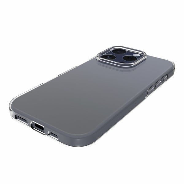 Ultratyndt gennemsigtigt iPhone 16 Pro etui