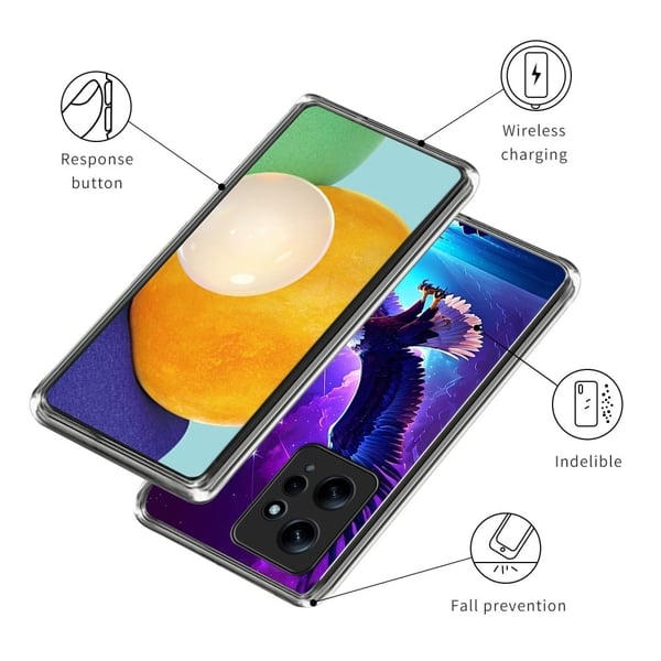 Deco Xiaomi Redmi Note 12 cover - Flyvende Ørn