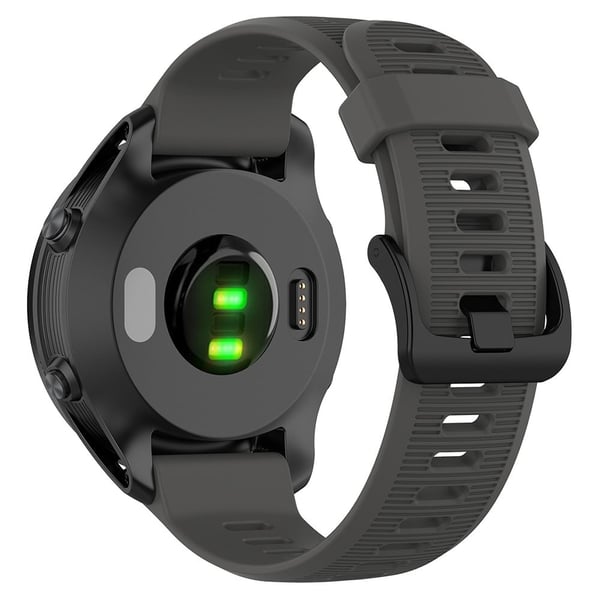 Garmin Forerunner 945 / 935 udskiftningsurremstålspænde tekstureret silikoneurrem - Grå