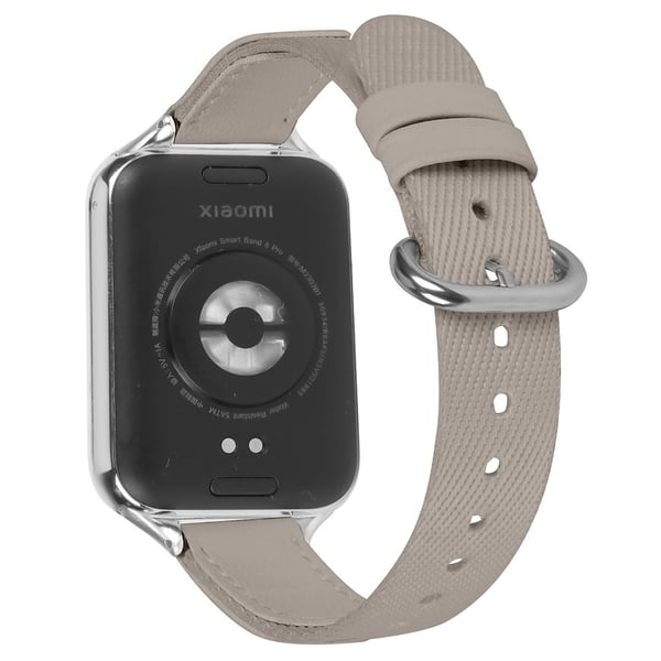 Xiaomi Redmi Watch 4 Nylon Canvas Watchstrap Flere hull Design Watchband - Kamel
