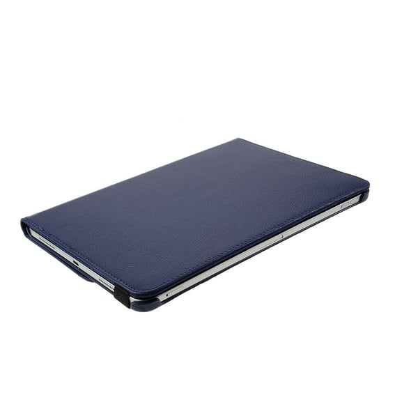 360 Roterende stativ Litchi Skin Leather Tablet Case protector iPad Air 13 (2024) / Pro 12,9-tommers (2022) / (2021) / (2020) / (2018) - Mørkeblå