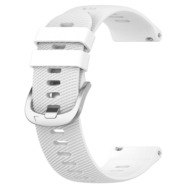 Garmin D2 Air X10 20 mm erstatningsklokkerem av myk silikon - Hvit