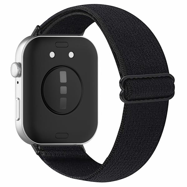 Huawei Watch Fit 3 udskiftningsurrem Elastisk åndbar urrem - Sort