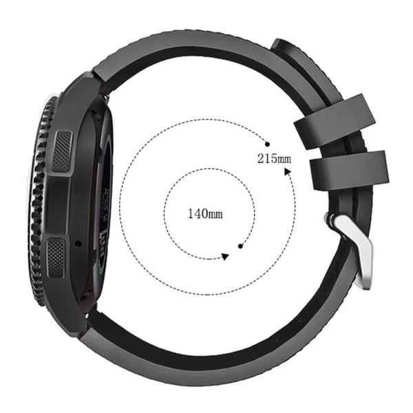 Huawei Watch Watch 4 / GT 4 46mm / 4 Pro erstatningsrem 22mm silikonklokkearmbånd - Himmelblå