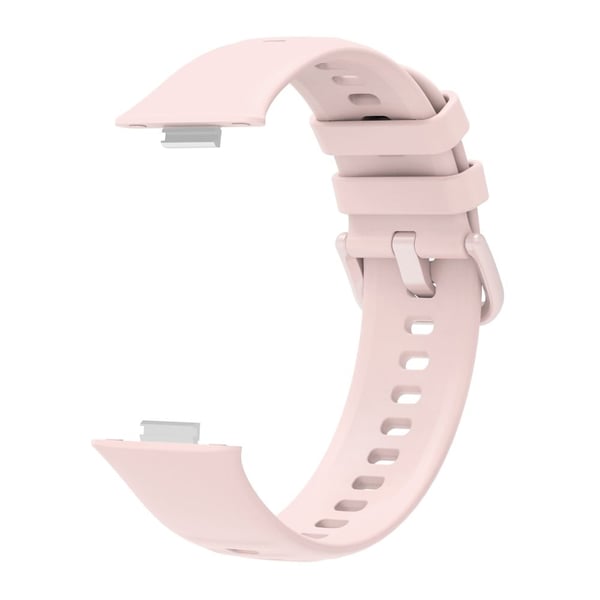 Huawei Watch Fit 3 Silikonklokkearmbånd med justerbar rem - Rosa
