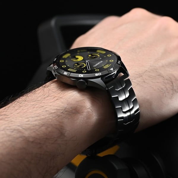 Huawei Watch 4 / 4 Pro / Watch GT 4 46mm Watchband 22mm Pure Titanium håndleddsrem - Titan