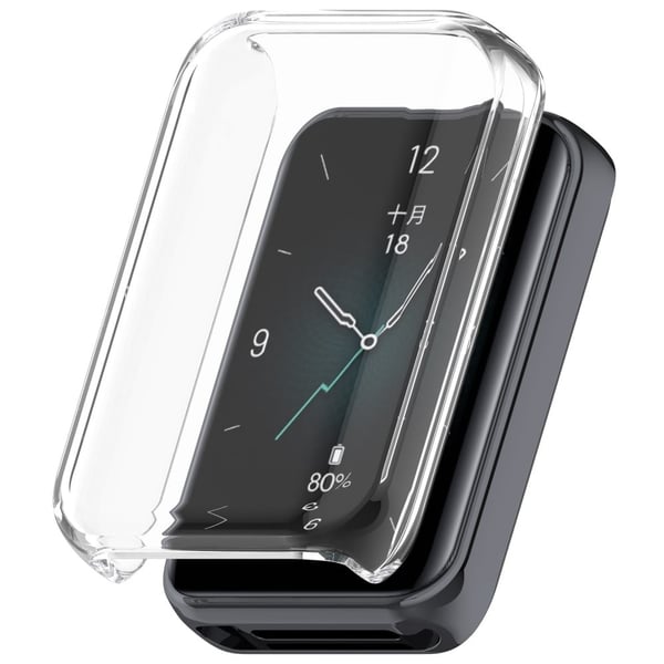 Honor band 9 Clear flexible Cover Smartwatch Protector stødsikkert Frame Case
