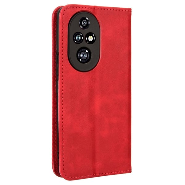 Bofink Vintage Honor 200 Pro nahkakotelo - Punainen
