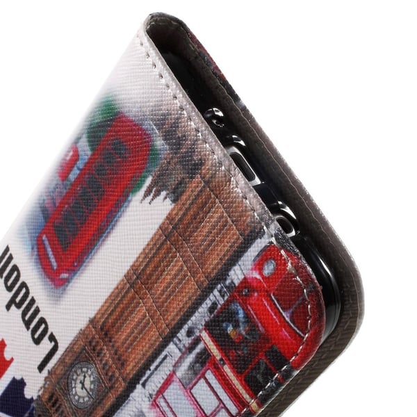 Wonderland Samsung Galaxy J5 (2016) flip-etui - Big Ben Og Britisk Flagg