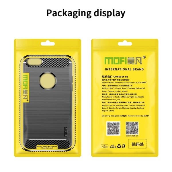 Carbon Flex iPhone SE 2020 / iPhone SE (2022) / iPhone 7 kotelot - Musta