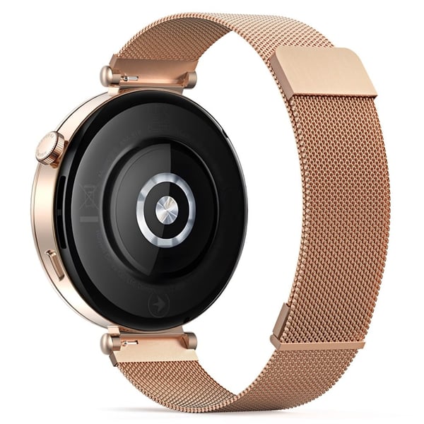 DUX DUCIS Garmin Forerunner 265S / Venu 3S / Vivomove 3S / Active S / Move 3S Klokkearmbånd 18 mm Milanese magnetisk rem - Gull